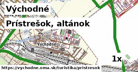 Prístrešok, altánok, Východné