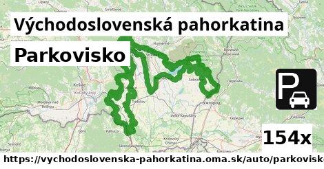 Parkovisko, Východoslovenská pahorkatina