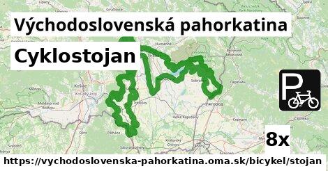 Cyklostojan, Východoslovenská pahorkatina