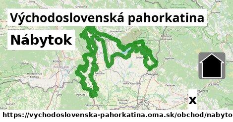 Nábytok, Východoslovenská pahorkatina