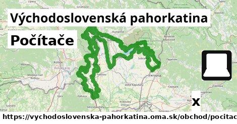 Počítače, Východoslovenská pahorkatina