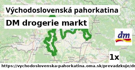 DM drogerie markt, Východoslovenská pahorkatina