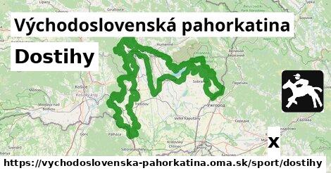 Dostihy, Východoslovenská pahorkatina