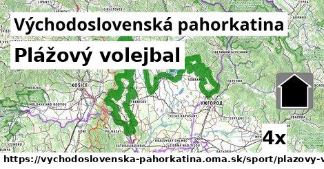 Plážový volejbal, Východoslovenská pahorkatina