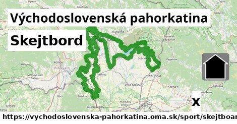 Skejtbord, Východoslovenská pahorkatina