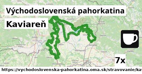 Kaviareň, Východoslovenská pahorkatina