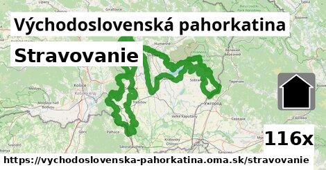 stravovanie v Východoslovenská pahorkatina