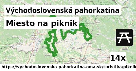 Miesto na piknik, Východoslovenská pahorkatina