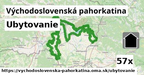 ubytovanie v Východoslovenská pahorkatina