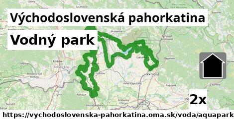 Vodný park, Východoslovenská pahorkatina