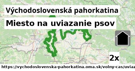 Miesto na uviazanie psov, Východoslovenská pahorkatina