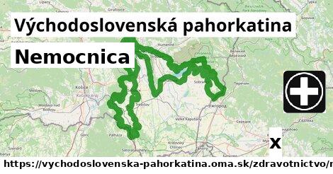 Nemocnica, Východoslovenská pahorkatina