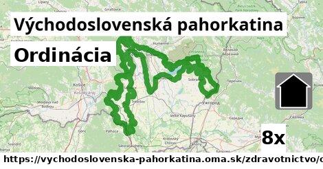 Ordinácia, Východoslovenská pahorkatina