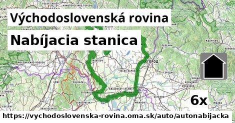 Nabíjacia stanica, Východoslovenská rovina