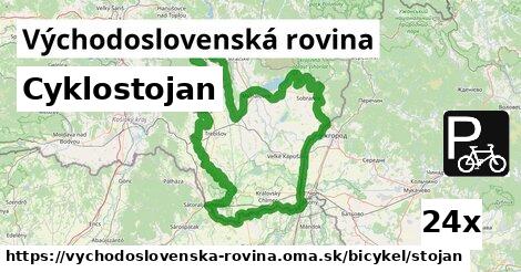 Cyklostojan, Východoslovenská rovina