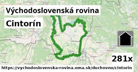 Cintorín, Východoslovenská rovina