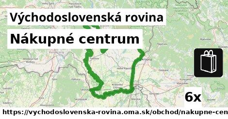 Nákupné centrum, Východoslovenská rovina