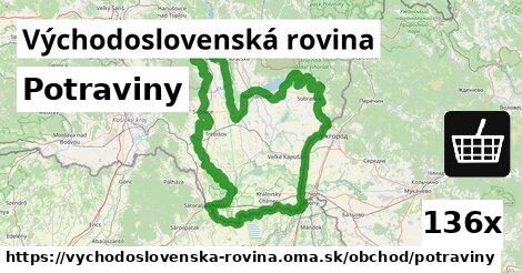 Potraviny, Východoslovenská rovina