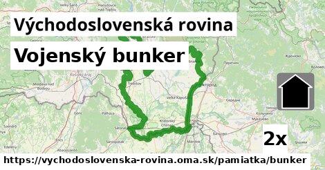 Vojenský bunker, Východoslovenská rovina