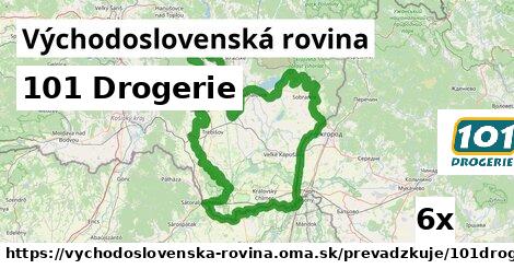 101 Drogerie, Východoslovenská rovina