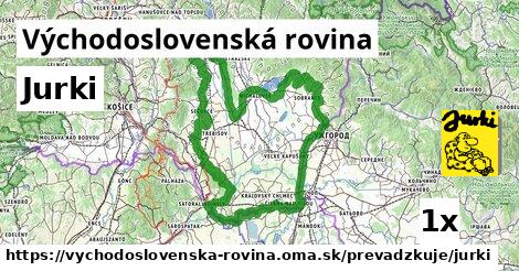 Jurki, Východoslovenská rovina