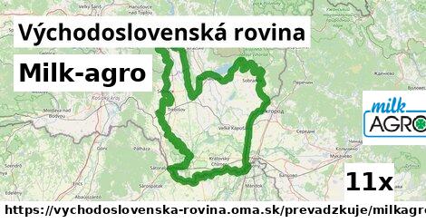 Milk-agro, Východoslovenská rovina