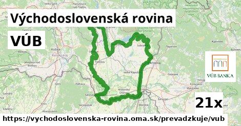 VÚB, Východoslovenská rovina