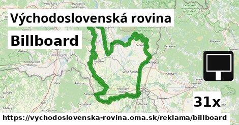 Billboard, Východoslovenská rovina