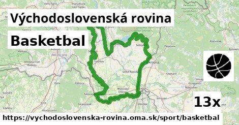 Basketbal, Východoslovenská rovina