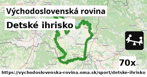 Detské ihrisko, Východoslovenská rovina