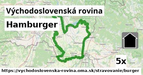 Hamburger, Východoslovenská rovina