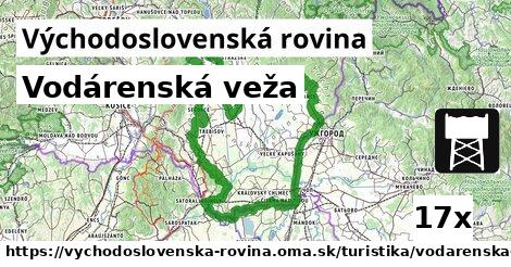 Vodárenská veža, Východoslovenská rovina