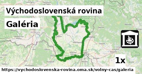 Galéria, Východoslovenská rovina