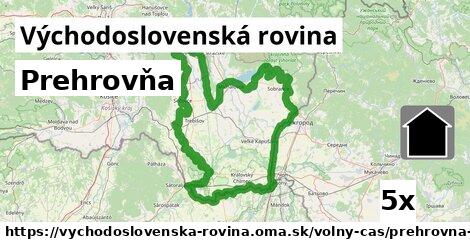 Prehrovňa, Východoslovenská rovina