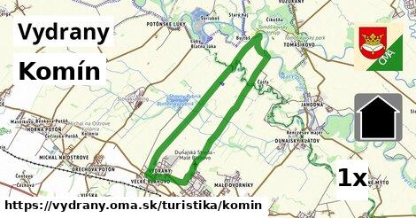 Komín, Vydrany