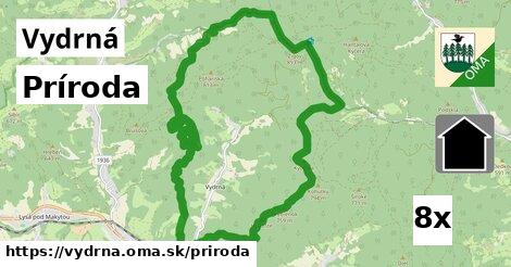 príroda v Vydrná