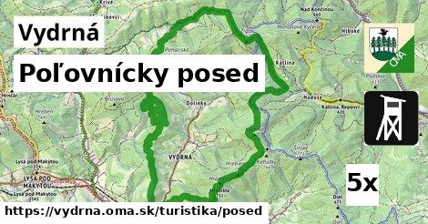 Poľovnícky posed, Vydrná