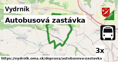 Autobusová zastávka, Vydrník