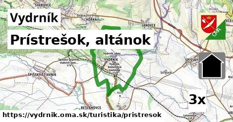 Prístrešok, altánok, Vydrník