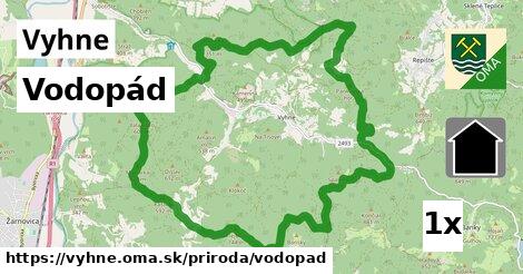 vodopád v Vyhne