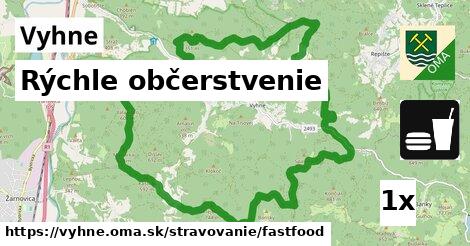 Rýchle občerstvenie, Vyhne