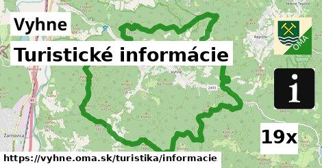 Turistické informácie, Vyhne