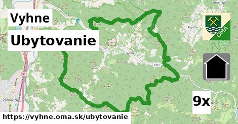 ubytovanie v Vyhne