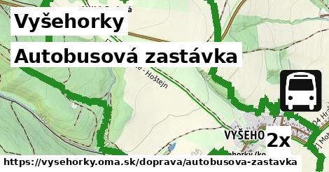 Autobusová zastávka, Vyšehorky