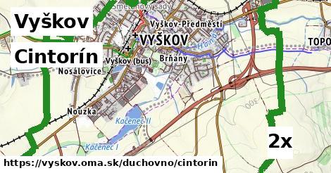 Cintorín, Vyškov