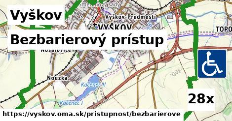 Bezbarierový prístup, Vyškov