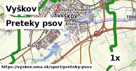 Preteky psov, Vyškov