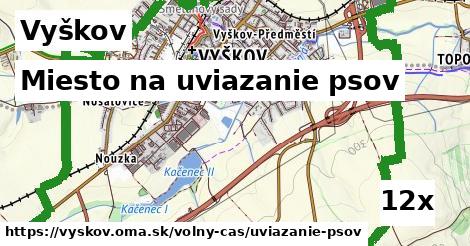 Miesto na uviazanie psov, Vyškov