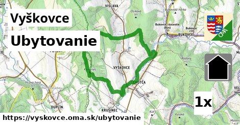 ubytovanie v Vyškovce