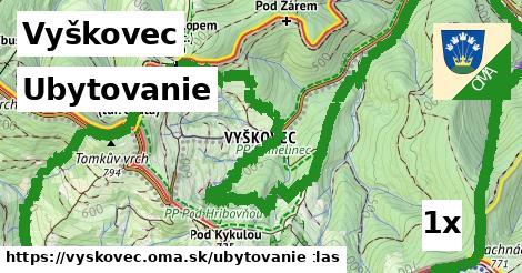 ubytovanie v Vyškovec